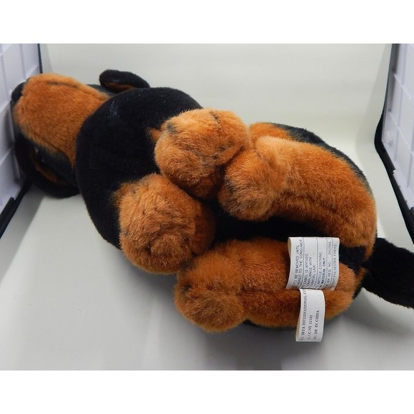 Goffa International Rottweiler Puppy Plush Stuffed Animal 12" - Picture 9 of 12